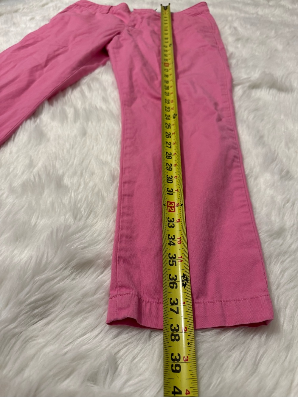 Ralph Lauren Sport Pink High Rise 100% Cotton Pants Womens Size 12 - Picture 3 of 10
